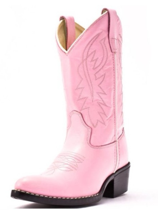 Old West Other - Old West Pink Kids Western Cowboy Boot